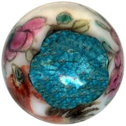 2-8 Other Material Embellishments - Enameled Pin Shank - Ball   (9/16")